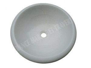 Dolomite Blanc Vasque Modèle Encastrer