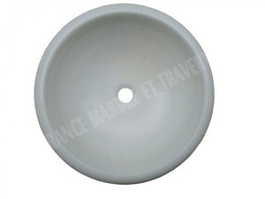 Dolomite Blanc Vasque Modèle Encastrer