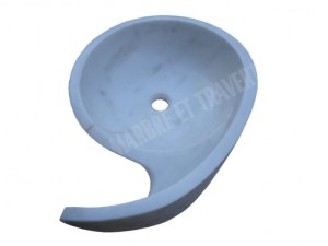 Vasque Dolomite Blanc Modèle Escargot