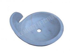 Vasque Dolomite Blanc Modèle Escargot