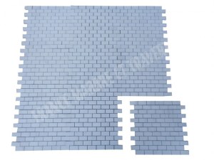 Dolomite Blanc Mosaïque 2,3x4,8 cm