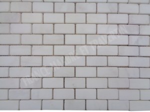 Dolomite Blanc Mosaïque 2,3x4,8 cm