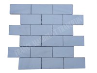 Dolomite Blanc Mosaïque 4,8x10 cm