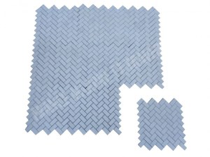 Dolomite Blanc Mosaïque Parquet 2,3x4,8 cm
