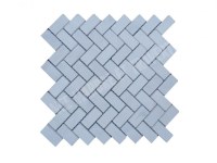 Dolomite Blanc Mosaïque Parquet 2,3x4,8 cm