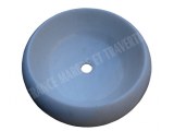 Vasque Dolomite Blanc Modèle Lentille