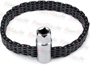 KRAFTMULLER,Clé à molette large Clé à douille 1/2" Filtre à huile