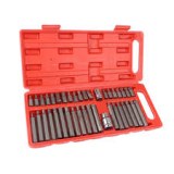 ENSEMBLE DE DOUILLES EN ACIER ALLIE AVEC EMBOUTS TORX KM-1916