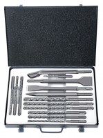 14 pcs SDS-plus drill bits set metric metalcase