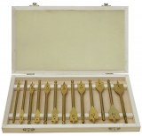 13 piece wood drill bit set