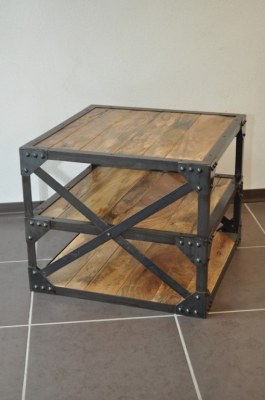 Table basse industrielle