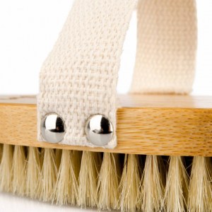 BROSSE NATURELLE POUR MASSAGE CORPS SEC AGAWA MBB-15