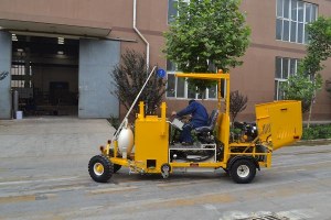 Petite Machine d'aplanissement de conduite thermoplastique de marquage au sol