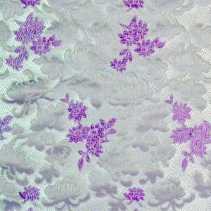 Tissu de brocart au broderie fine - Vente tissus en gros ou moyen quantité (G229)