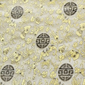 Tissu de brocart au broderie fine - Vente tissus en gros ou moyen quantité (G271)