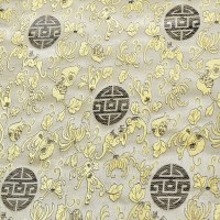 Tissu de brocart au broderie fine - Vente tissus en gros ou moyen quantité (G271)