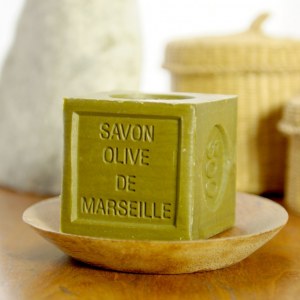 Lot de savons de Marseille "Bleu Jaune en Provence"