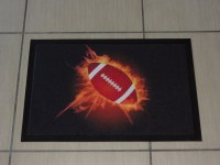 LOT TAPIS RUGBY 60 X 80 FLAMME