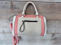 100 pièces de femmes rose / beige sacs de bowling