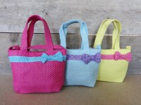 100 pièces enfants des sacs en trois couleurs