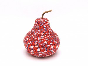 Boite Poire et Pomme en papier recyclé