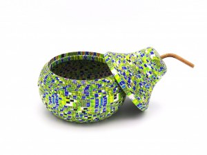 Boite Poire et Pomme en papier recyclé