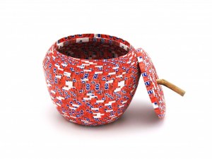 Boite Poire et Pomme en papier recyclé