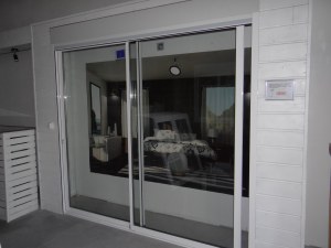 Baie vitrée en aluminium