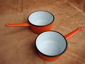 Casseroles Émail AUBECQ & LÉOPOLD (France)