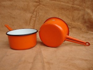 Casseroles Émail AUBECQ & LÉOPOLD (France)