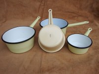 Casseroles Émail AUBECQ & LÉOPOLD (France)