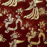 Tissu de brocart au broderie fine - Vente tissus en gros ou moyen quantité (G166)