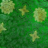 Tissu de brocart au broderie fine - Vente tissus en gros ou moyen quantité (G162)