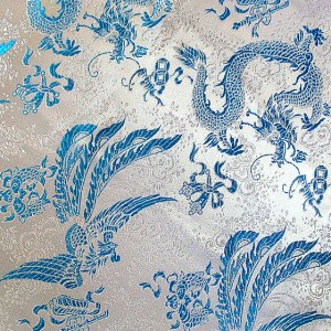 Tissu de brocart au broderie fine - Vente tissus en gros ou moyen quantité (G161)