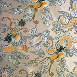 Tissu de brocart au broderie fine - Vente tissus en gros ou moyen quantité (G157)