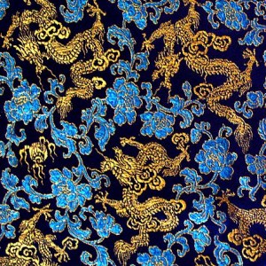 Tissu de brocart au broderie fine - Vente tissus en gros ou moyen quantité (G102)