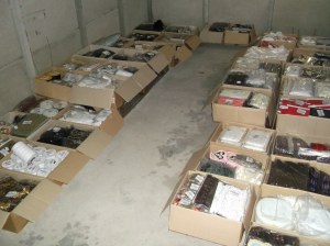 1 PALETTE DE MERCERIE