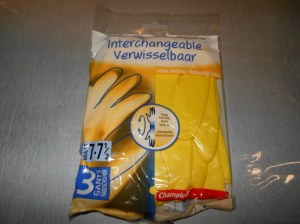 Gants de ménage interchangeable