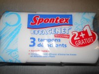 EFFACENET SPONTEX