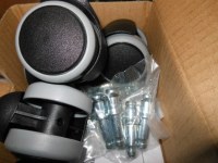 Jeu de 5 roulettes à monter