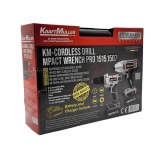 PACK PERCEUSE / VISSEUSE À CHOCS KRAFTMULLER PROFESSIONAL 36V LI-ION (2 X 3,0 AH)