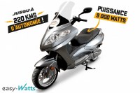 Maxi scooter électrique 125 cm³ 9000 watts équivalent 125cc - Autonomie 220 km - Vitess...