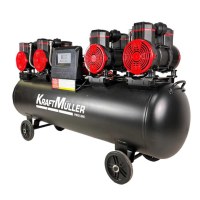 COMPRESSEUR 180LITRES 3CV KRAFTMULLER