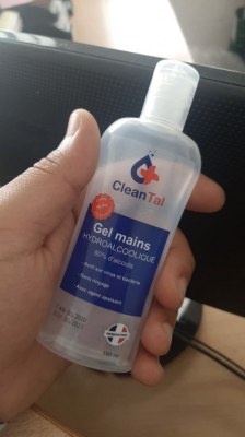 Gel hydroalcoolique français 100ml