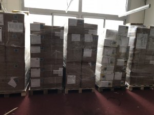 Palette de vêtements unis