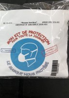Masque en tissu très bonne qualité pas cher à paris
