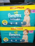 COUCHE PAMPERS TAILLE 4+