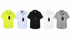 Lot chemises et hauts homme – Tailles mélangées S à XXL – 1800 pièces – Vente palette...