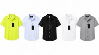 Lot chemises et hauts homme – Tailles mélangées S à XXL – 1800 pièces – Vente palette...