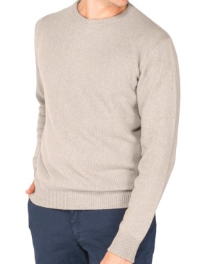 Pulls homme 100% cachemire ras du cou fabriqués en Italie